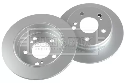 Borg and Beck Borg and Beck BBD4872 2x Front Rear Solid Brake Discs For Mercedes 124 190 E-class 258mm 