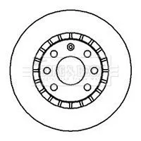 2x Front Vented Brake Discs Fits Daewoo Lotus Opel Vauxhall Aranos Ascona Astra 