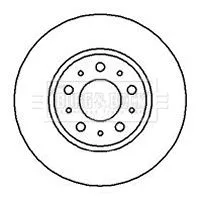 2x Front Vented Brake Discs Fits Volvo 740 760 780 940 960 280mm