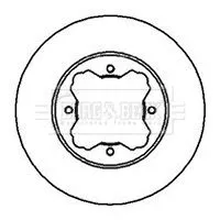 2x Front Vented Brake Discs For Citroën Honda Rover 600 Accord Axel 260mm