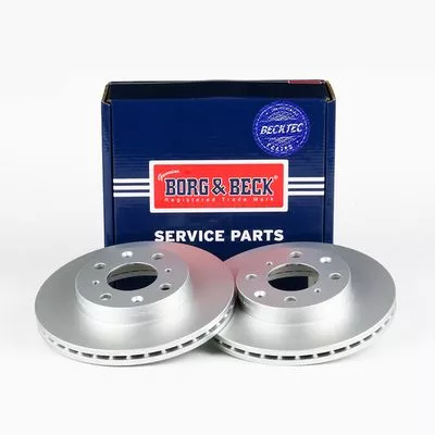 2x Front Vented Brake Discs Fits Honda Civic Domani Orthia / Partner 240mm