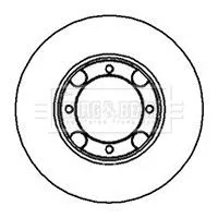 2x Front Vented Brake Discs For Hyundai Accent Pony Pony / Excel S Coupe 242mm