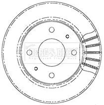 2x Front Vented Brake Discs Fits Hyundai Kia Mitsubishi Proton Volvo Carisma Fto