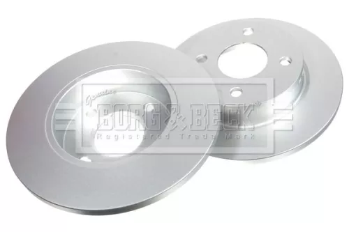 Borg and Beck Borg and Beck BBD5013 2x Front Solid Brake Discs For Nissan Micra 234mm 