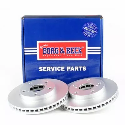 Borg and Beck Borg and Beck BBD5033 2x Front Vented Brake Discs For Toyota Camry Picnic 255mm 