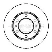 2x Front Vented Brake Discs For Toyota Hilux Land Cruiser Land Cruiser 80 302mm