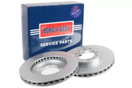 2x Front Vented Brake Discs For Mitsubishi L200 Pajero Pajero Classic Pajero Spo