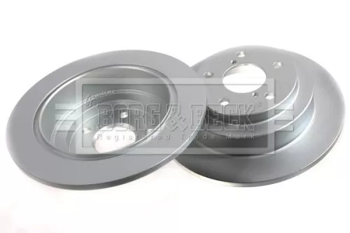 Borg and Beck Borg and Beck BBD5047 2x Rear Solid Brake Discs For Subaru Forester Impreza Legacy Legacy Outback 266m 
