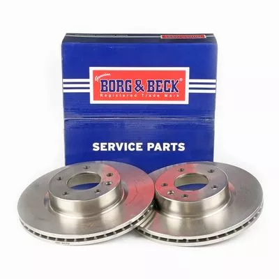 Borg and Beck Borg and Beck BBD5056 2x Front Vented Brake Discs For Opel Vauxhall Omega 286mm 