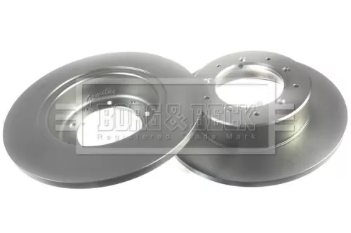 Borg and Beck Borg and Beck BBD5064 2x Rear Solid Brake Discs For Land Rover Defender Discovery Range Rover 290mm 
