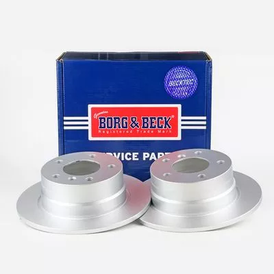 2x Rear Solid Brake Discs For Bmw 3 Series 272mm
