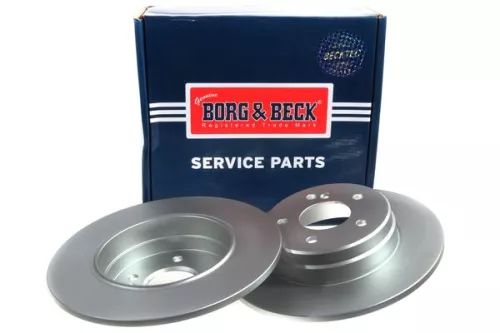 2x Rear Solid Brake Discs For Mercedes C-class Clc-class Clk E-class Slk 290mm