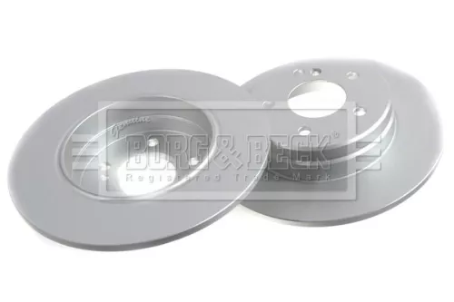 Borg and Beck Borg and Beck BBD5080 2x Rear Solid Brake Discs For Mercedes C-class Clc-class Clk E-class Slk 290mm 