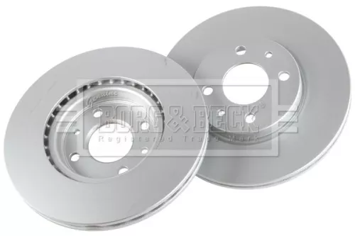 Borg and Beck Borg and Beck BBD5086 2x Front Vented Brake Discs Fits Alfa Romeo Chrysler Citroën Fiat Lancia Peugeot 