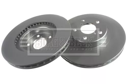 Borg and Beck Borg and Beck BBD5103 2x Front Vented Brake Discs Fits Subaru Forester Impreza Legacy Legacy Outback O 