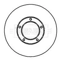 2x Front Vented Brake Discs For Toyota Vw Dyna Dyna 100 Hiace Hilux Liteace Taro