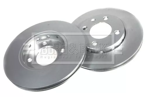 Borg and Beck Borg and Beck BBD5109 2x Front Vented Brake Discs Fits Seat Vw Arosa Lupo Polo 239mm 