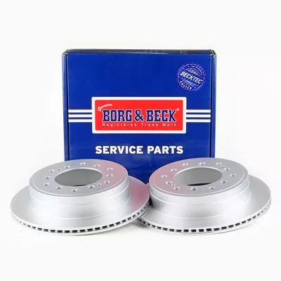 2x Rear Vented Brake Discs For Toyota Toyota (Faw) 4 Runner Fj Cruiser Land Crui