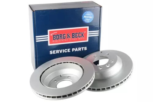 2x Rear Vented Brake Discs Fits Audi Porsche Vw Cayenne Q7 Touareg 330mm