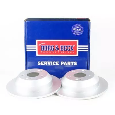 2x Rear Solid Brake Discs For Hyundai Kia Grand Santa Fé Santa Fé Sorento 302mm
