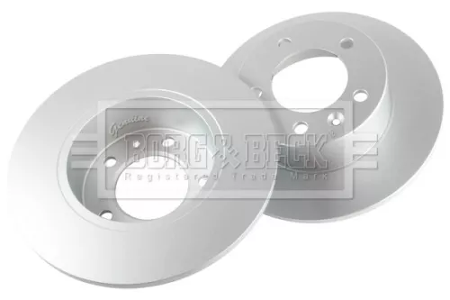Borg and Beck Borg and Beck BBD5164 2x Rear Solid Brake Discs For Nissan Opel Renault Vauxhall Interstar Master Mova 