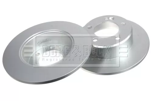 Borg and Beck Borg and Beck BBD5165 2x Rear Solid Brake Discs For Nissan Opel Renault Vauxhall Master Movano Nv400 3 