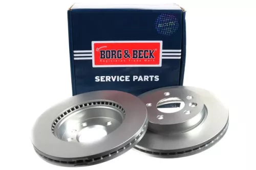 2x Front Vented Brake Discs For Vw Amarok 303mm