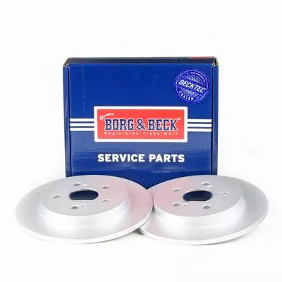 2x Rear Solid Brake Discs For Lexus Subaru Toyota Ct Prius Prius Phv Trezia Vers