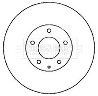 2x Rear Vented Brake Discs For Mazda Rx-8 302mm