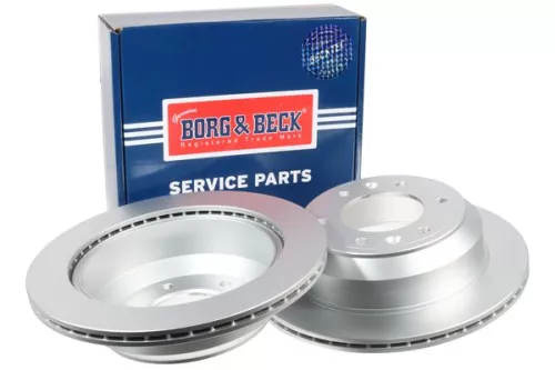 2x Rear Vented Brake Discs Fits Hyundai H-1 H-1 / Starex 324mm