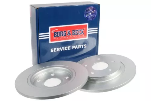 2x Rear Solid Brake Discs For Chrysler Dodge Fiat Freemont Grand Caravan Grand V
