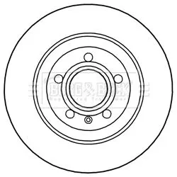 2x Rear Solid Brake Discs For Audi A6 Allroad 302mm