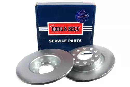 2x Rear Solid Brake Discs For Alfa Romeo Dodge Dart Giulietta 264mm