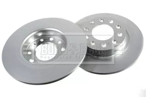 Borg and Beck Borg and Beck BBD5194 2x Rear Solid Brake Discs For Alfa Romeo Dodge Dart Giulietta 264mm 