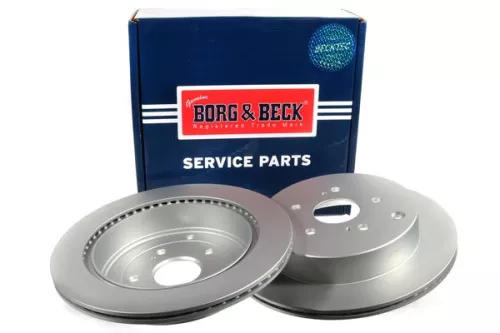 2x Rear Vented Brake Discs For Suzuki Grand Vitara 308mm