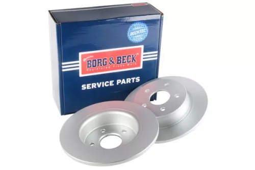 2x Rear Solid Brake Discs For Ford C-max Grand C-max Kuga Tourneo Connect / Gran