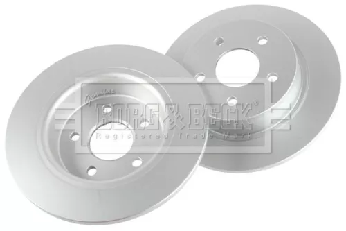Borg and Beck Borg and Beck BBD5210 2x Rear Solid Brake Discs For Ford C-max Grand C-max Kuga Tourneo Connect / Gran 
