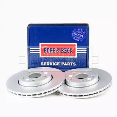 Borg and Beck Borg and Beck BBD5211 2x Front Vented Brake Discs For Renault Kangoo Megane 280mm 