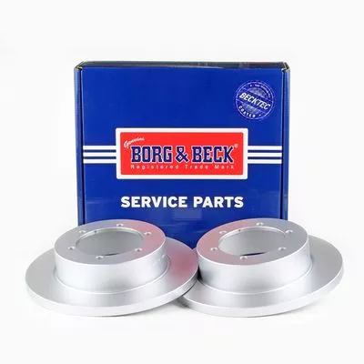 2x Rear Solid Brake Discs Fits Nissan Cabstar Nt400 Cabstar 280mm