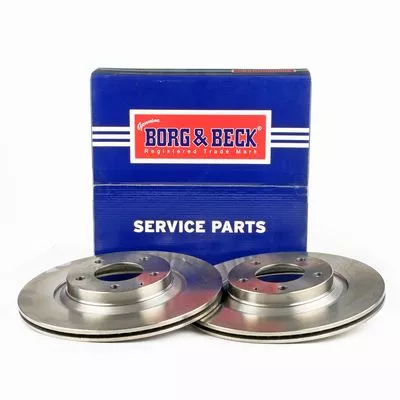 2x Rear Vented Brake Discs For Mazda Rx-8 301mm