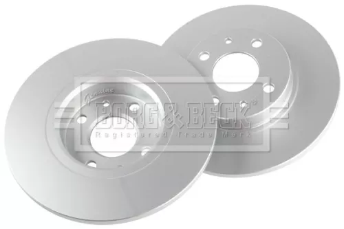 Borg and Beck Borg and Beck BBD5242 2x Front Solid Brake Discs For Chrysler Fiat Lancia 500 500 C Brava Bravo Dedra  