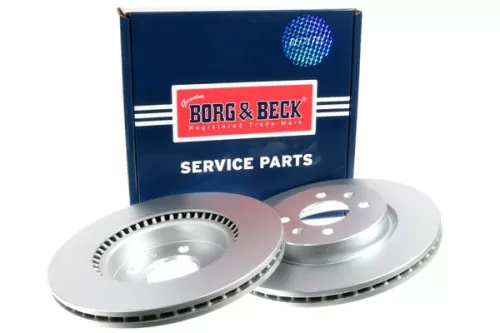 Borg and Beck Borg and Beck BBD5243 2x Front Vented Brake Discs For Hyundai Kia Bayon I20 I20 Active Rio Stonic 280m 