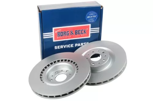 2x Front Vented Brake Discs Fits Fiat Opel Vauxhall 500l Combo Doblo 305mm