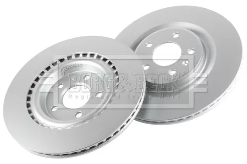 Borg and Beck Borg and Beck BBD5246 2x Rear Vented Brake Discs For Audi Porsche Vw A4 A4 Allroad A5 A6 A6 Allroad A7 