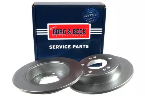 2x Rear Solid Brake Discs For Hyundai Kia Cee'd Cerato Elantra I30 Kona Pro Cee'