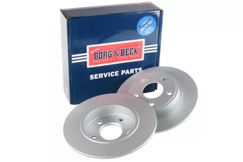 2x Rear Solid Brake Discs For Mercedes A-class B-class 276mm