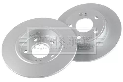 Borg and Beck Borg and Beck BBD5269 2x Rear Solid Brake Discs For Mercedes A-class B-class 276mm 