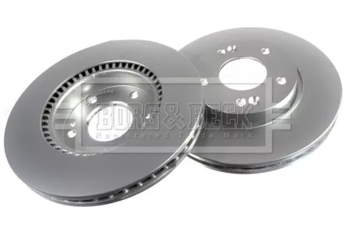 Borg and Beck Borg and Beck BBD5270 2x Front Vented Brake Discs For Hyundai Kia Cee'd I30 Ix20 Pro Cee'd Soul Venga  