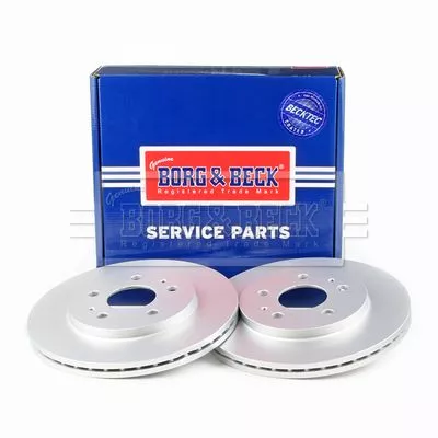 Borg and Beck Borg and Beck BBD5277 2x Front Vented Brake Discs For Daihatsu Terios 287mm 