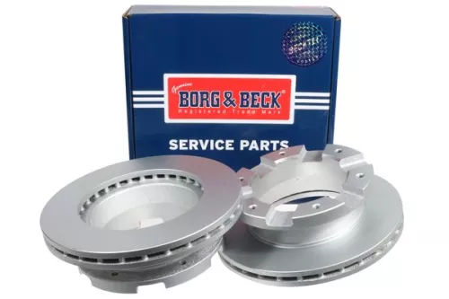 2x Rear Vented Brake Discs Fits Mitsubishi Canter (Fb7 Fb8 Fe7 Fe8) 266mm